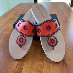 Jack Rogers “Boating Jacks” Size 9